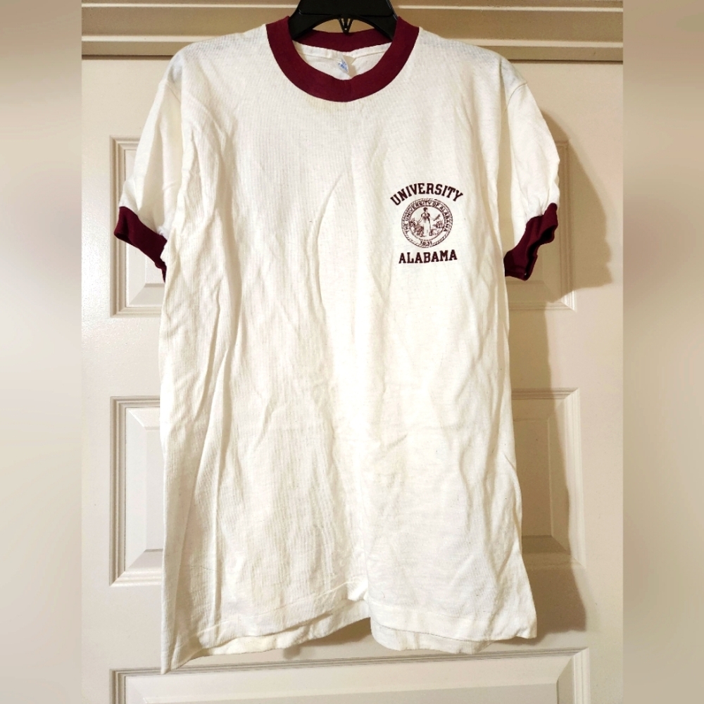 Collegiate pacific alabama ringer tee